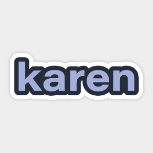 Karen Sticker